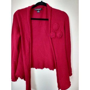 Elena Solano Small Cashmere Sweater Cardigan